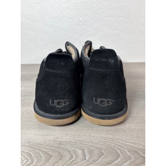 Ugg Maksim Mens Chukka Black Suede Shearling Ankle boots Shoes US 15 - Picture 5 of 8